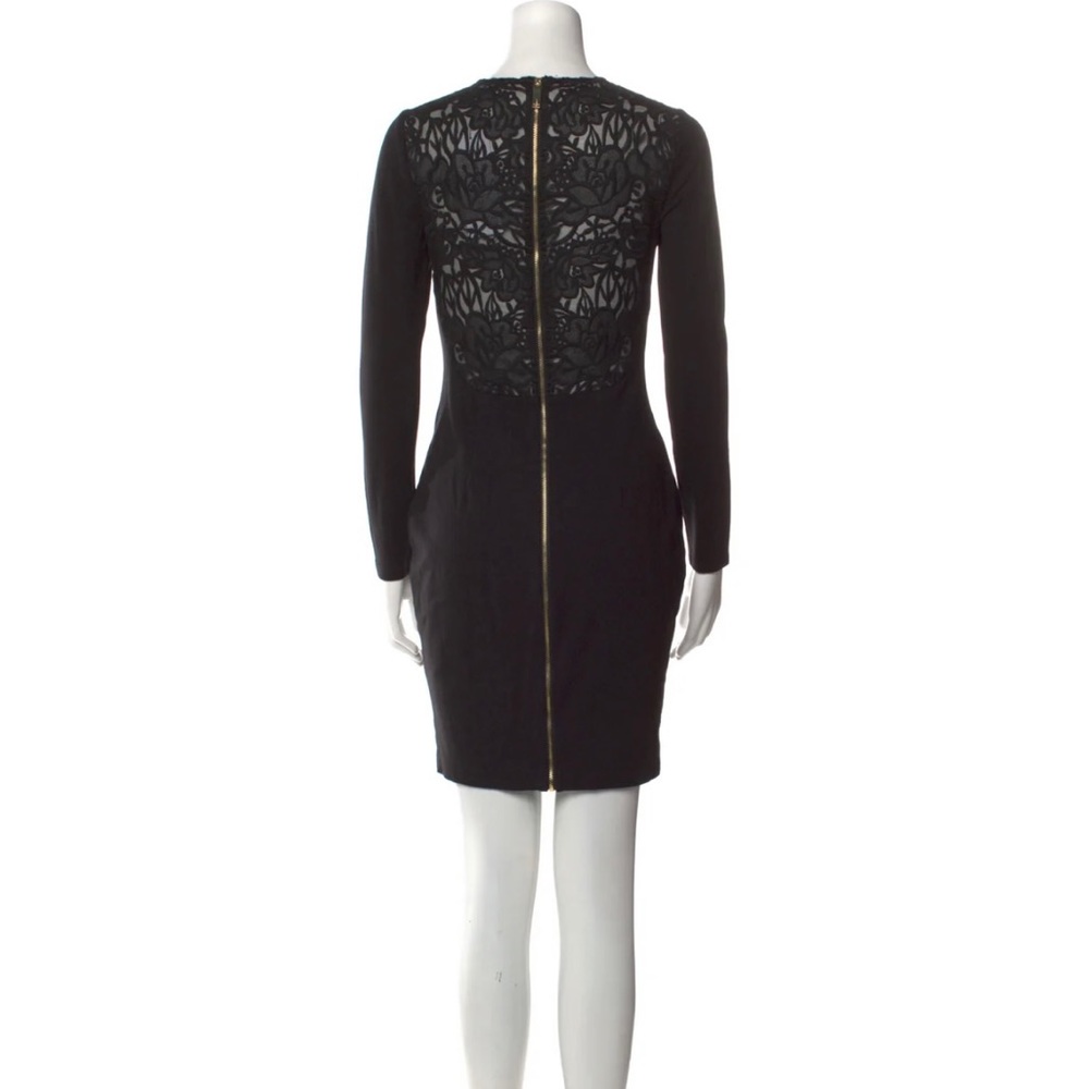Ted Baker Crew Neck Black Long Sleeved Dress